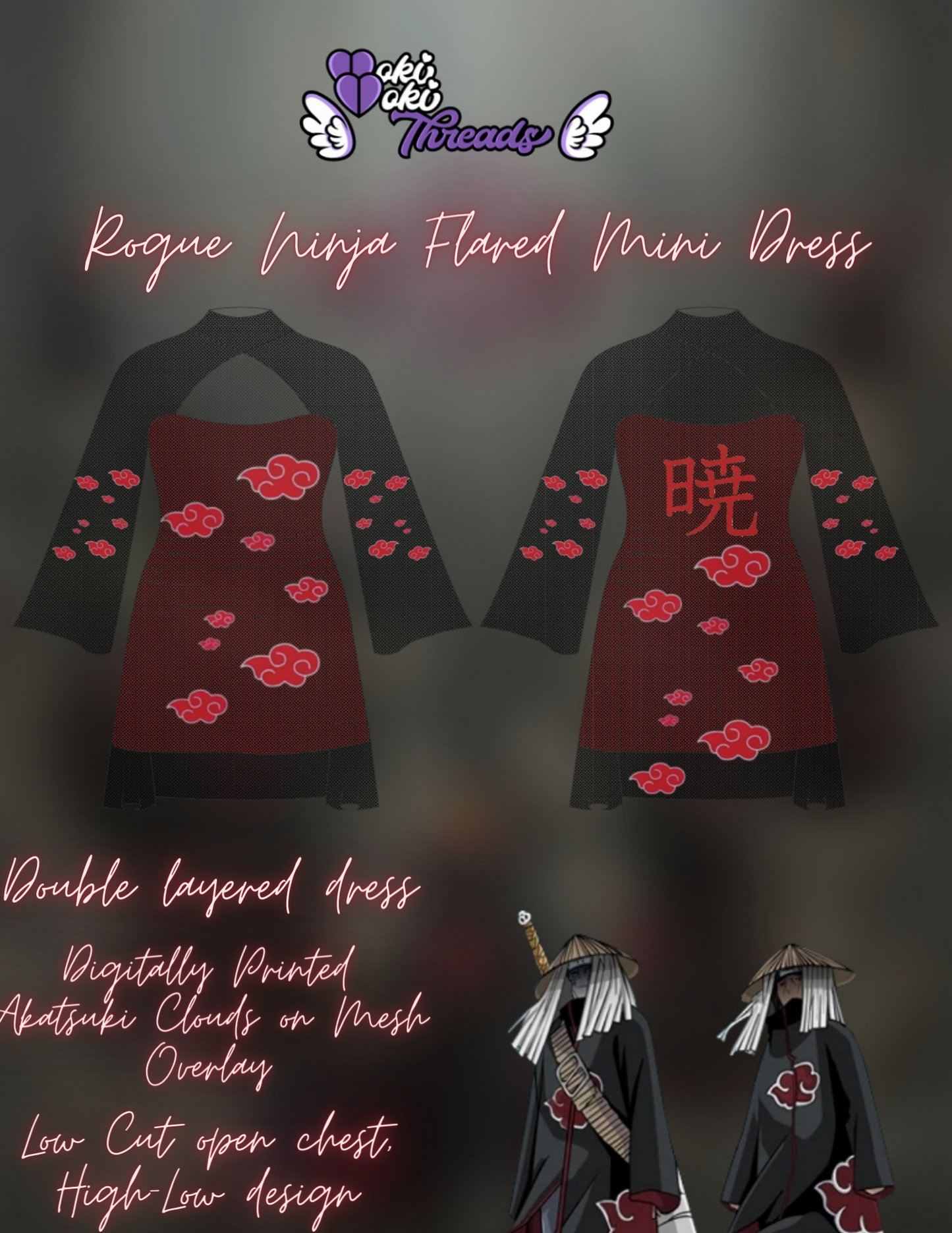 Rogue Ninja Mini Dress