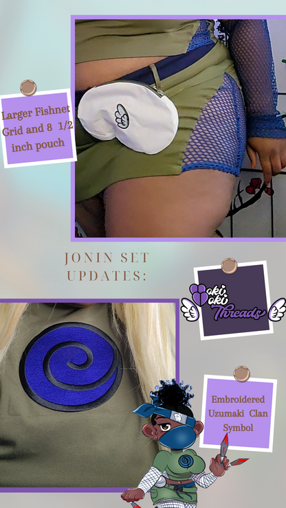 Jonin Inspired Crop Top